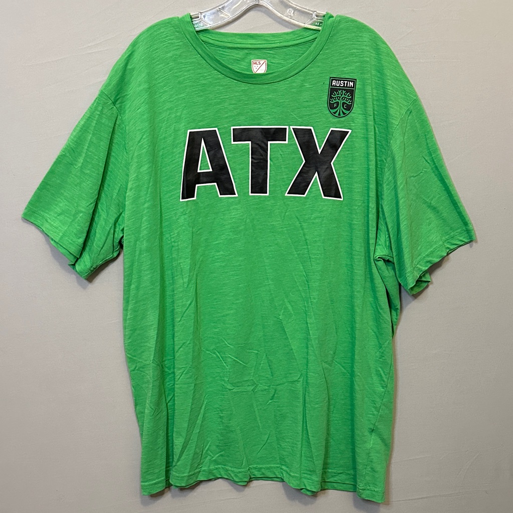 Austin Fc Green TShirt Mens 2xl
